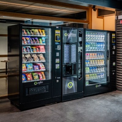 Verkoopautomaten voor hoge scholen in Vlaanderen